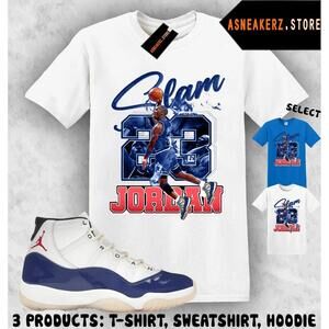 Shirt To Match Aj 11 Rare Air Matching Tee Mj Icon 23 Slam T-Shirt